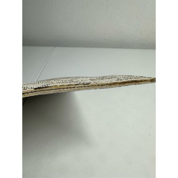 Michael Kors Fulton Vanilla Signature Large Zip Clutch Wristlet Purse See Notes - Picture 12 of 16